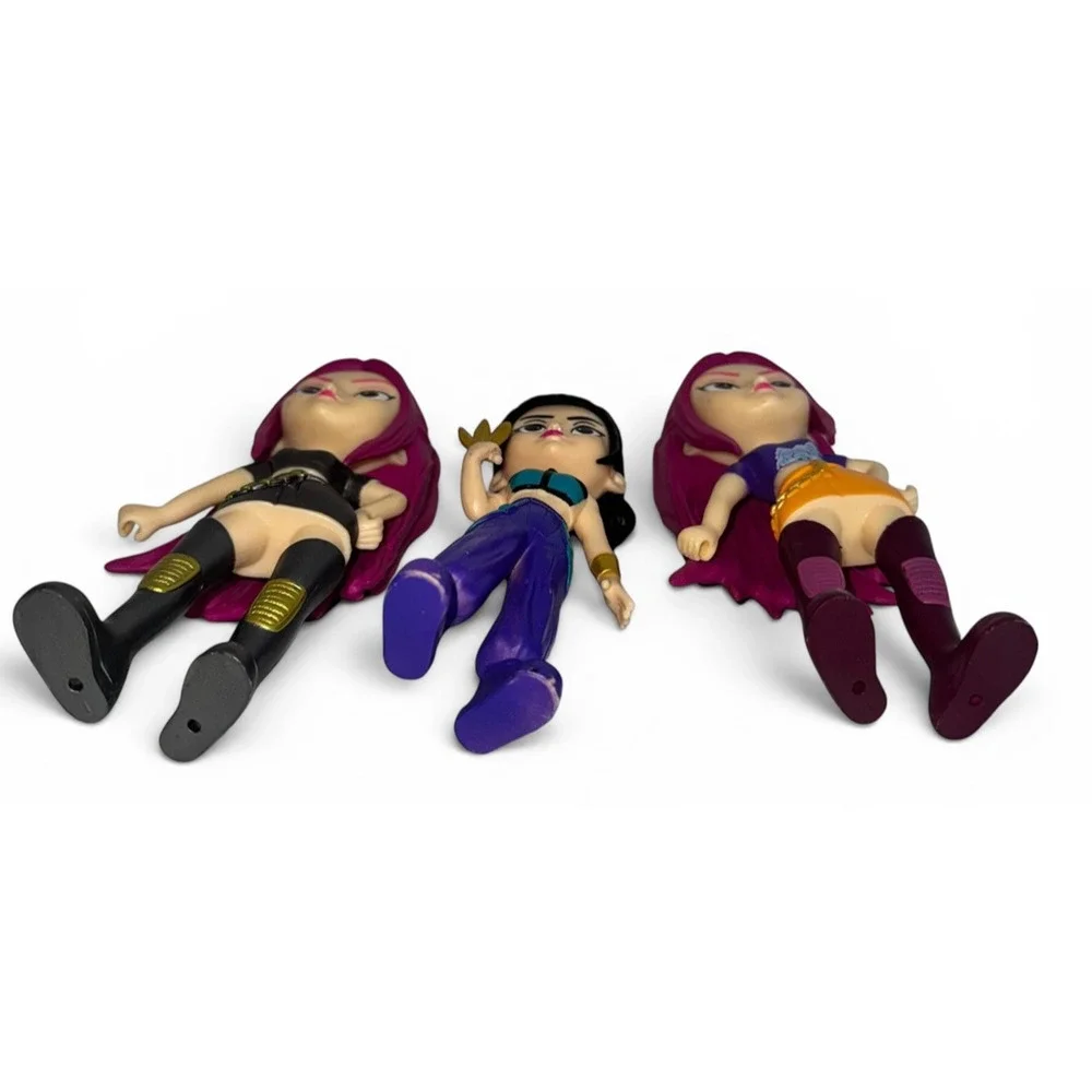 KPOP Demon Hunters Mira Rumi Figure Lot of 3 Netflix Loose Dolls
